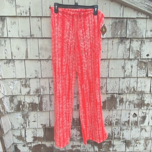 B Swim Sandy Day Tripper Glow Coverup Beach Pants - Picture 1 of 4